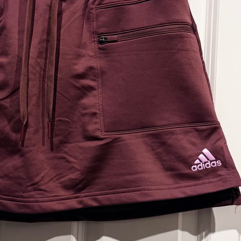 Adidas Performance Skort Size Medium Rust - image 3